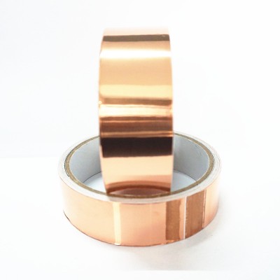 Hot sales conductive copper foil tape adhesive die-cutting copper foil tape for emi shielding