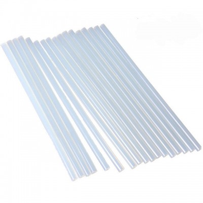 Factory direct selling crystal clear 7 mm/11 mm  hot melt adhesive glue sticks