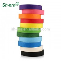 18mm 25m  New style painters color masking tape car decoration free samples crepe paper